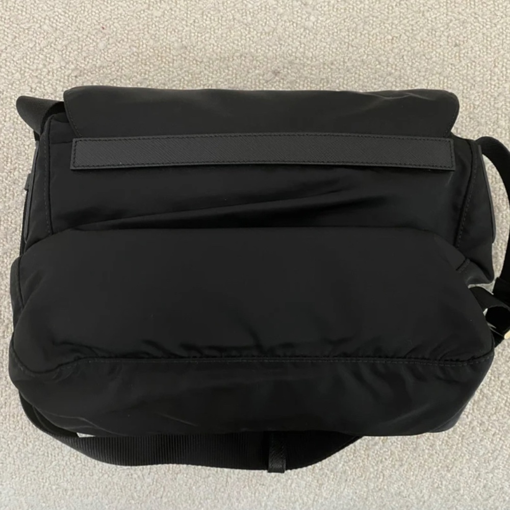 Authentic Pre-Owned Prada Vela Shoulder Bag Nylon Nero - Picture 3 of 16